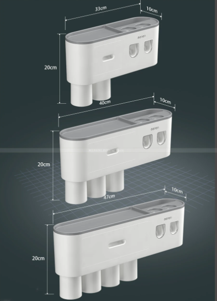 Support de rangement accessoires de salle de bain