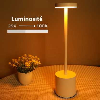 Lampe de table tactile - Rechargeable