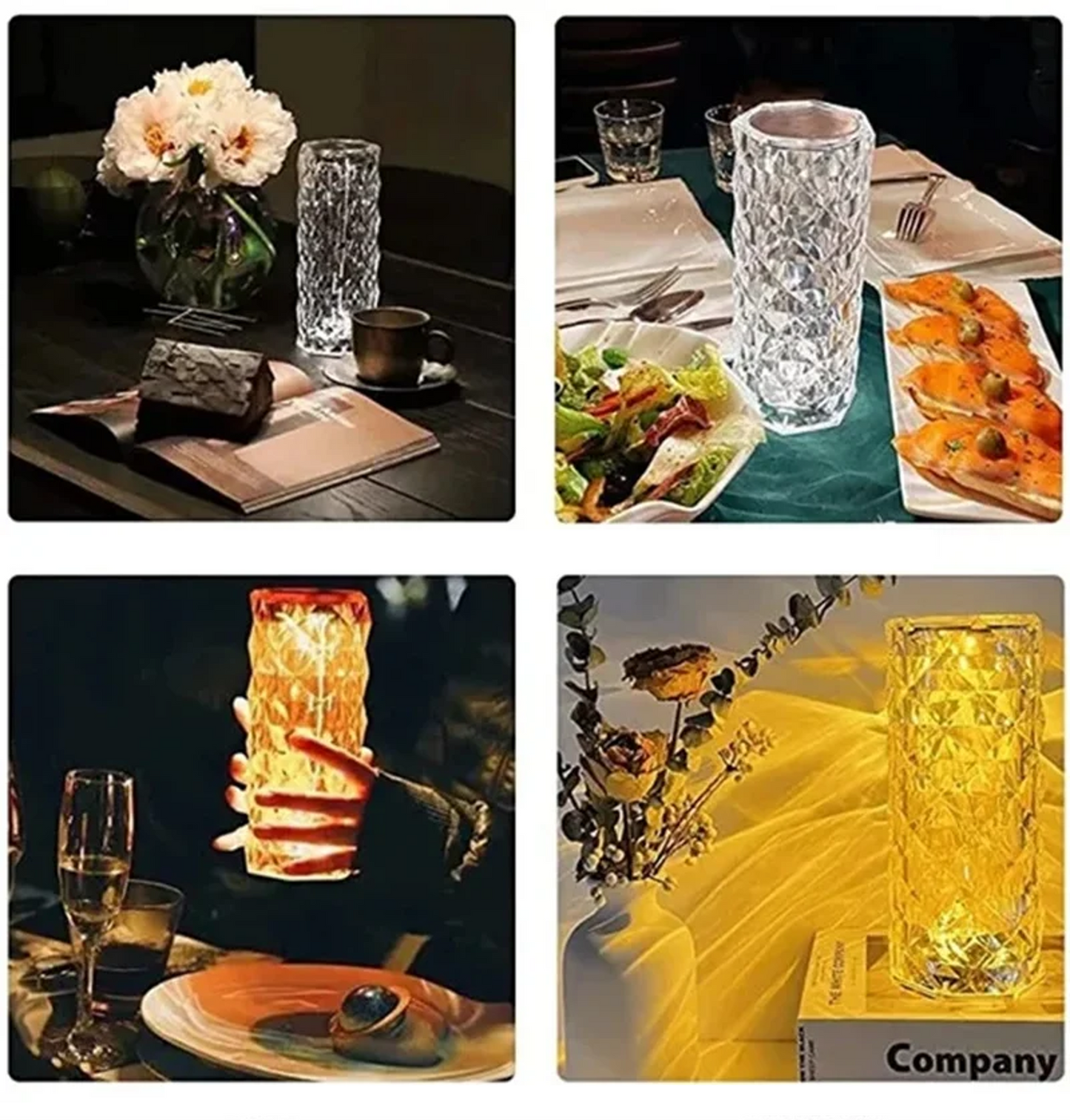 Lampe de Table cristal