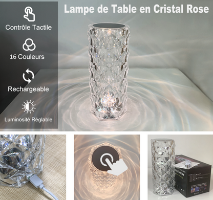 Lampe de Table cristal