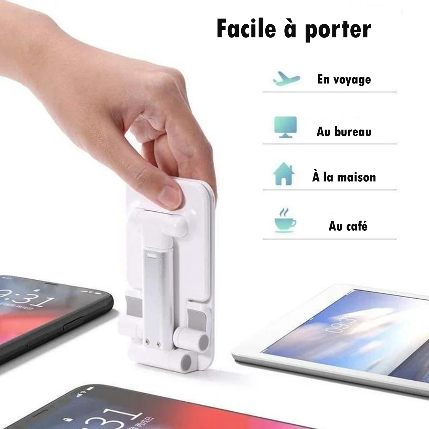 Support de tablette / téléphone