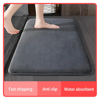 Tapis de sol super absorbant en velours