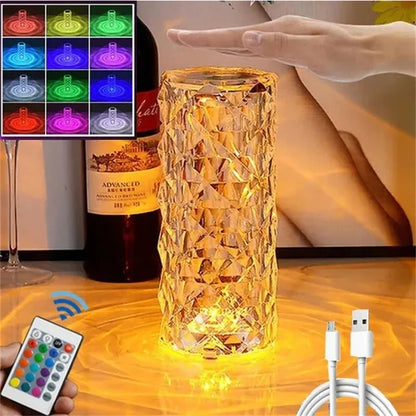 Lampe de Table cristal